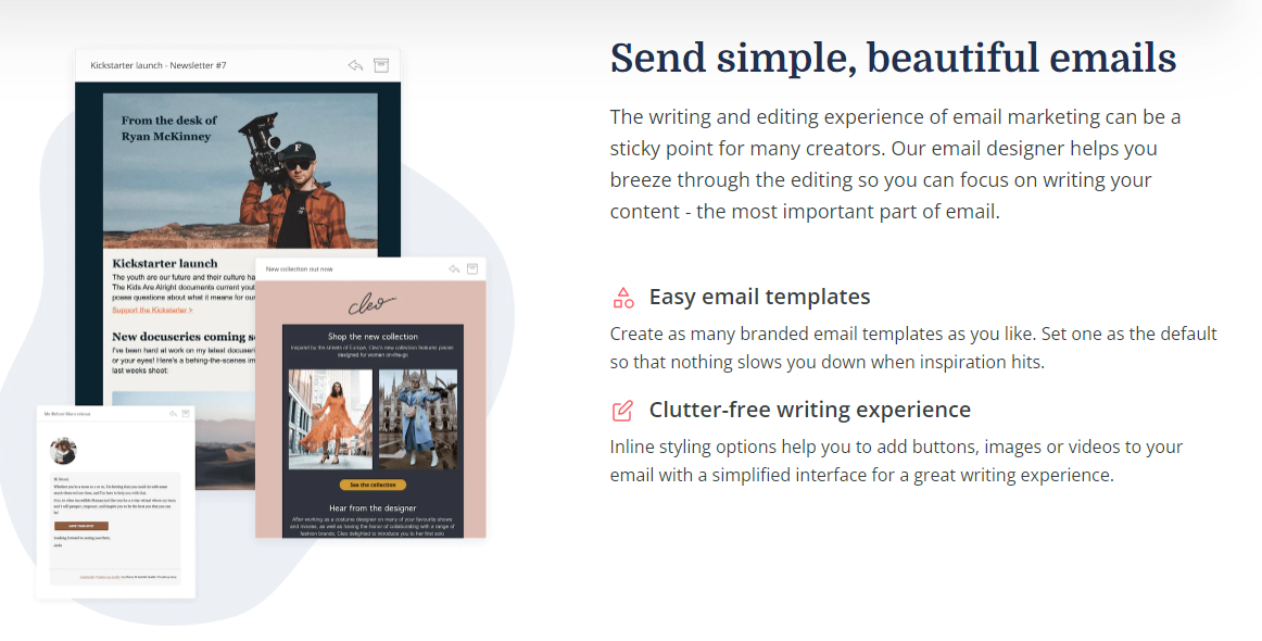 Convertkit Email Marketing Features