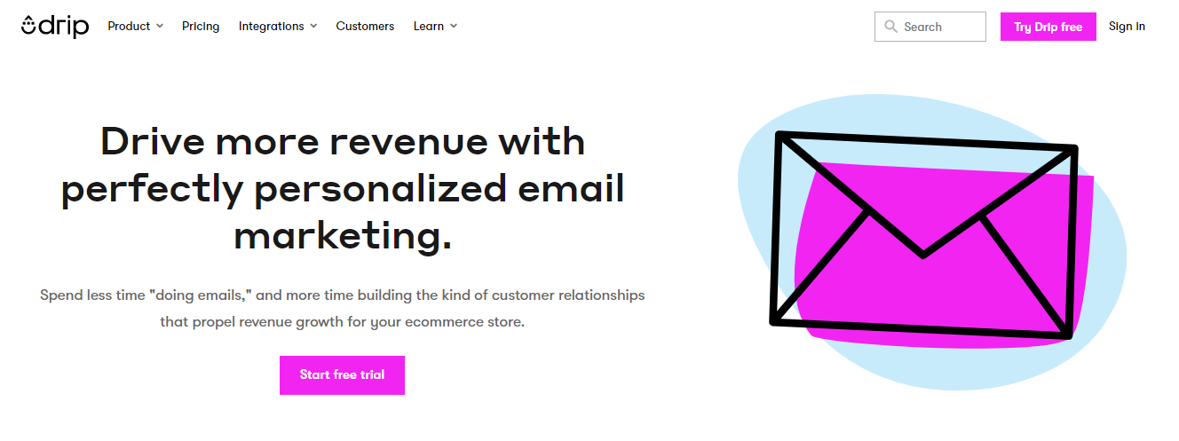 Drip Email Markting Features