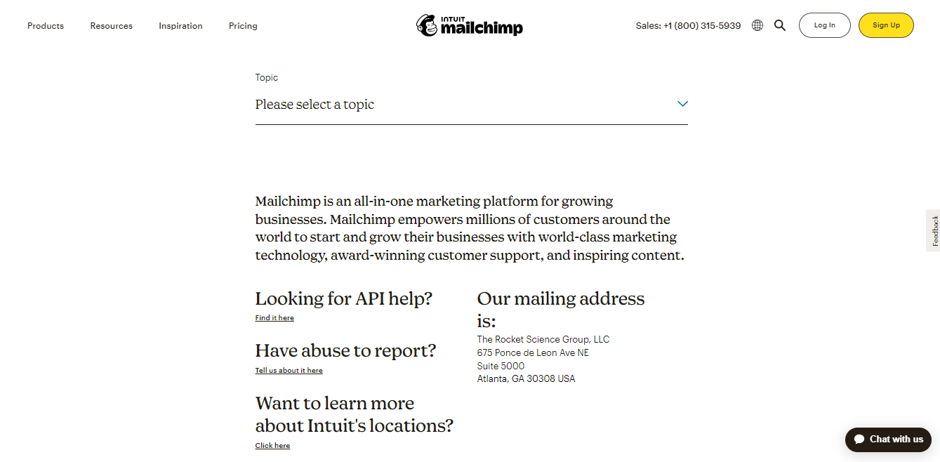 MailChimp Email Marketing Support