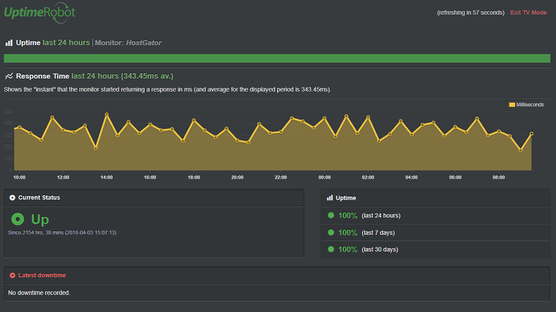 Hostgator Uptime Monitoring - Digital Network Savvy