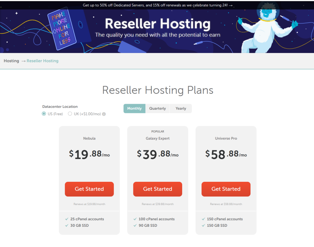 Namecheap Reseller Hosting - Digital Network Savvy