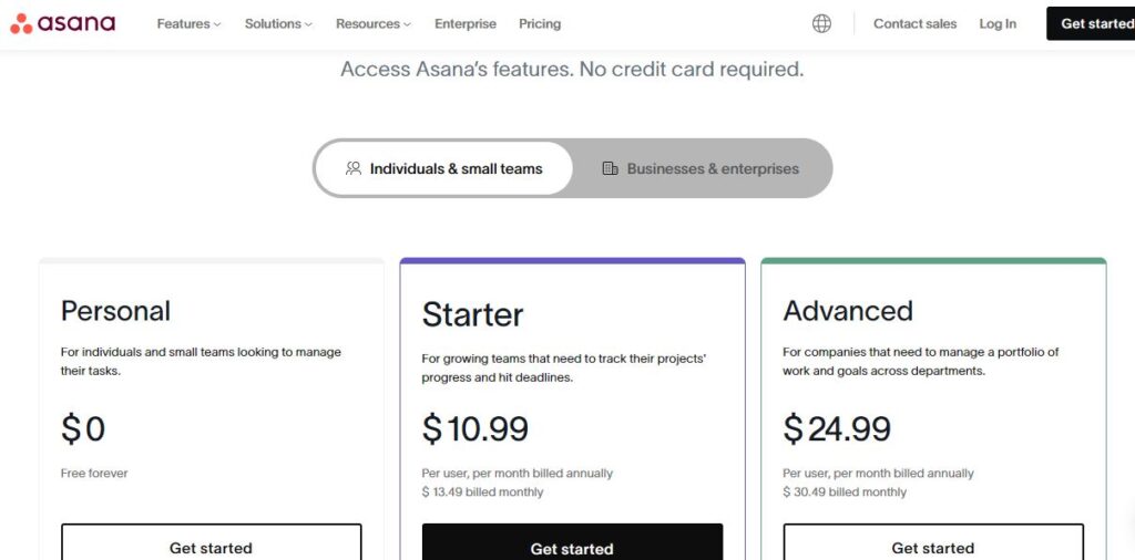 Asana Review Plans and Pricing - Digital Network Savvy