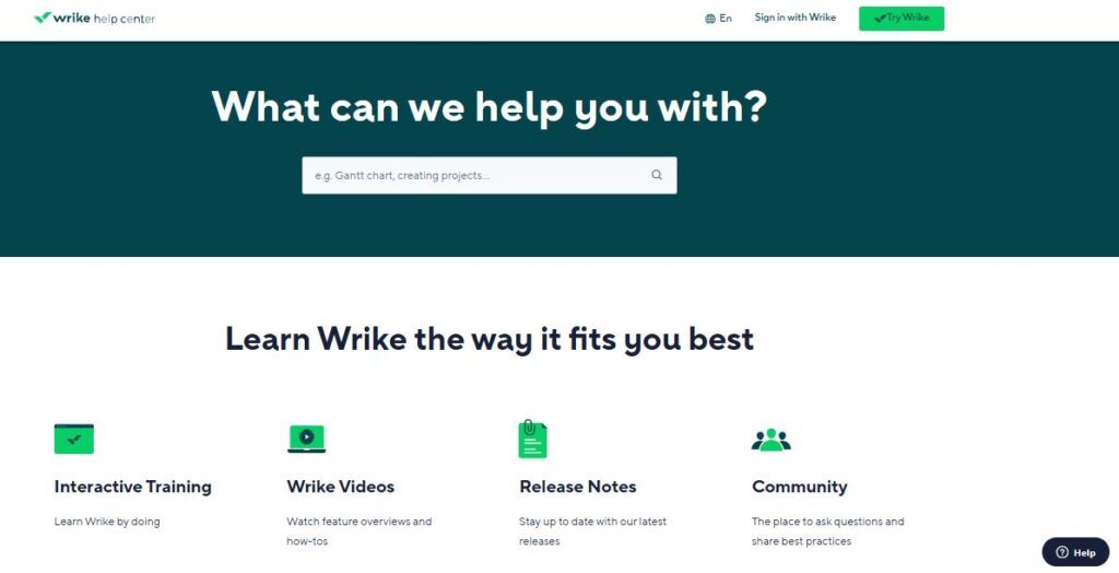 Wrike Customer Support - Digital Network Savvy