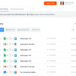 Zapier Task History - Digital Network Savvy