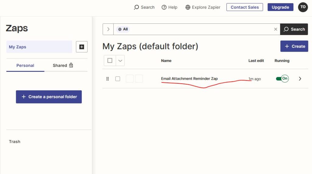 Zapier View Zap - Digital Network Savvy